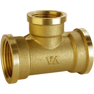 Трійник редукційний 3/4&Prime;х1/2&Prime;х3/4&Prime;ВВВ латунний А0212А