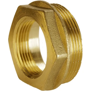 Футорка 1 1/2&Prime;х 1&Prime;ЗВ латунна А0714А