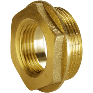 Футорка 2&Prime;х 1 1/4&Prime;ЗВ латунна А0756А