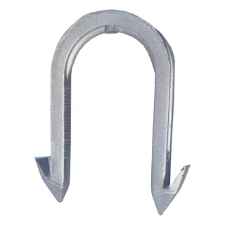 Такерна гарпун-скоба для кріплення труби ТП &Oslash;16-20 довжина 40мм чорна монолітна (550шт)