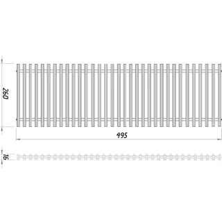 Решітка Дерево (Дуб)  500.265.16