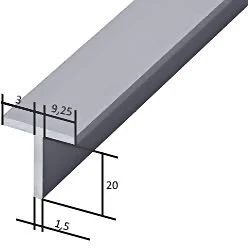 Рамка Алюміній 22х15х1,5