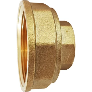 Муфта редукційна 1 1/4&Prime;х 1/2&Prime;ВВ латунна восьмигранна А0333А