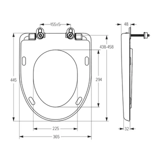 Сидіння для унітазу SoloPlast СП-6