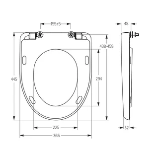 Сидіння для унітазу SoloPlast СПМ-6