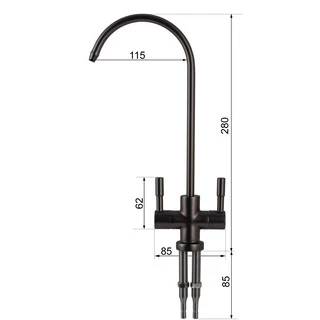 Кран для зворотнього осмосу Globus Lux Lazer GLLR-76A-GP