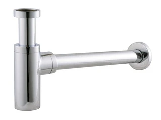 Сифон для раковин циліндричний Globus Lux GSB-32-125-00 1 1/4 &Prime;, хром, латунь