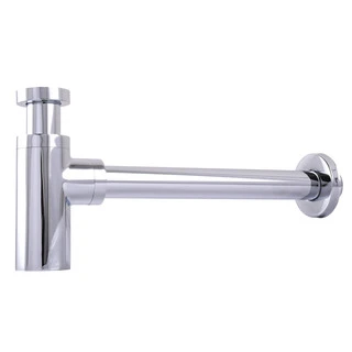 Сифон для раковин циліндричний Globus Lux GSB-32-125-00 1 1/4 &Prime;, хром, латунь