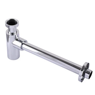Сифон для раковин циліндричний Globus Lux GSB-32-125-00 1 1/4 &Prime;, хром, латунь