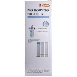 Фільтр-колба + ПП картридж  Big Blue 20&Prime;, 1&Prime; NEW (функція зворотньої промивки)