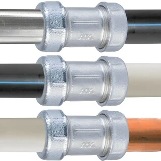 З&amp;apos;єднання зажимне пряме двостороннє DN40(47,7-51,7 мм) OK AGAflex