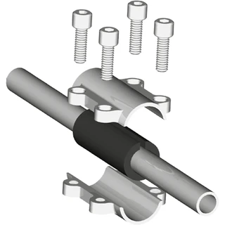 Ремонтний хомут DN100(113,1&ndash;115,0 мм) OBA AGAflex