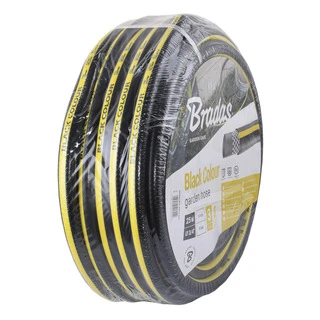 Шланг для поливу BLACK COLOUR 3/4&Prime; 25м, Bradas Польща чорний WBC3/425