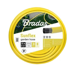 Шланг для поливу SUNFLEX  3/4&Prime; - 20м Bradas Польща жовтий WMS3/420