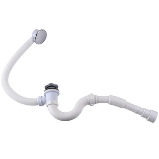 Сифон &Prime;Waterstal&Prime; для ванни Click-Clack з гнучкою трубою 32/40/50  (А - 14089)