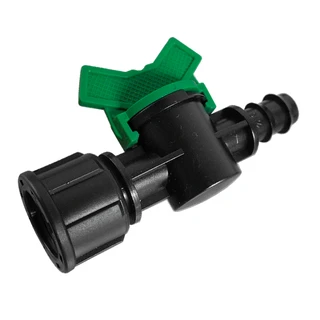 Мінікран лінійний штуцер для трубки 16мм, РВ 1/2&Prime; Bradas