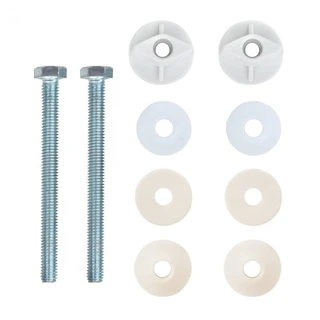 Комплект арматури для зливного бачка з нижнею подачею води  1/2 &Prime; та одним режимом зливу СТОП АБк-10