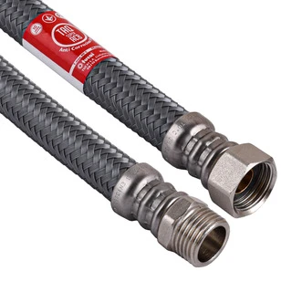 Шланг водяний TUCAI 1/2&Prime;x1/2&Prime; ЗВ 0,4м SUPER АНТИКОРОЗІЯ TAQ МG-1212-400     204286