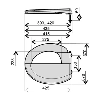 Сидіння для унітазу LIBERTY OPTIMUM