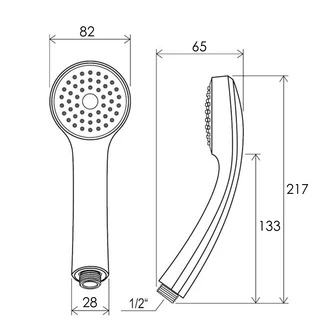 Душова лійка Globus Lux SH-2280- BB