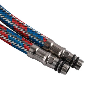 Шланги для змішувача Globus Lux  М10х1/2&Prime; 0,5м. АНТИКОРОЗІЯ (  ПАРА)