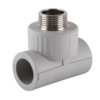 Трійник зовнішня різьба Vsplast PPR 25х1/2&amp;apos;&amp;apos; ** 1016