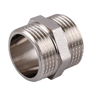 Ніпель 1&Prime;ЗЗ нікельований під прокладку NN552G OPTIMUM