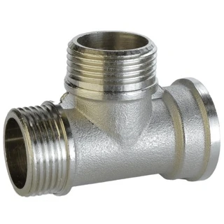 Трійник 3/4&Prime;ВЗЗ нікельований NT445S OPTIMUM