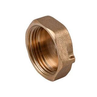 Заглушка 1&Prime;В латунна під пломбу LC501P OPTIMUM