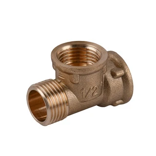 Трійник 1/2&Prime;ВВЗ латунний LT334S OPTIMUM