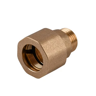 З&amp;apos;єднання зажимне пряме для труби &Oslash;22мм 1/2&Prime;З латунне LS332S OPTIMUM