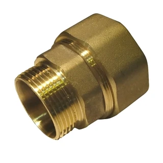 З&amp;apos;єднання зажимне пряме для труби &Oslash;34мм 1&Prime;З латунне LS552S OPTIMUM