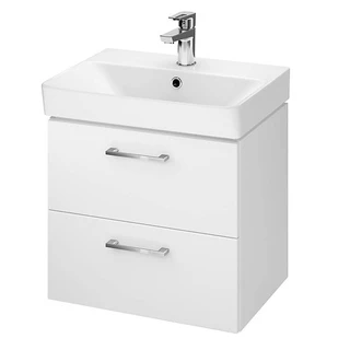 CET В 385 LARA MILLE  шафка горіх з умивальником  MILLE SLIM 50