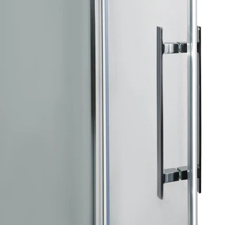 Душова кабіна квадратна без піддона від стіни WDA N90TC BRAVO (2уп.)