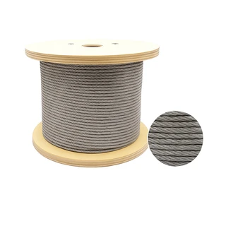 Трос для свердловинних насосів нерж. 4 мм (бухта 1000м, можна різати)