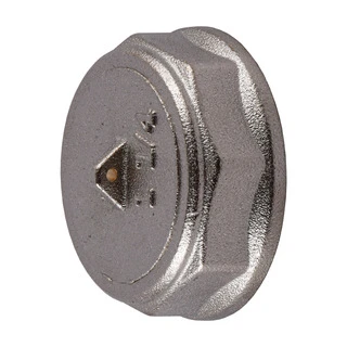 Заглушка 1 1/4&Prime;В нікельована під пломбу-NC601P OPTIMUM