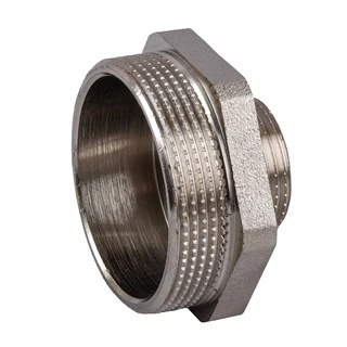 Ніпель редукційний 2&Prime;х1&Prime;ЗЗ нікельований NN852S OPTIMUM