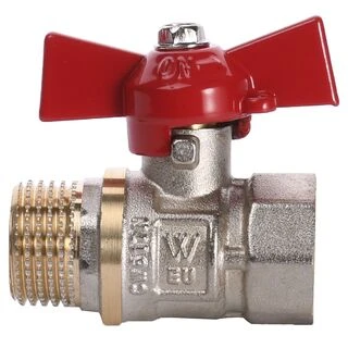 Кран кульовий прямий WATER VALVE 1/2&Prime; ЗВ КБ NV-V Q002