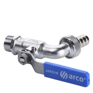 Кран ARCO кульовий для поливу  1/2&Prime; 0413 NANO AntiLime довга ручка