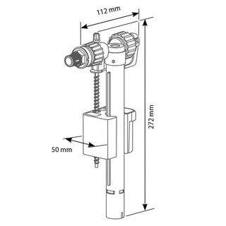 Клапан заповнення SIAMP 20093YPF 1/2&Prime;