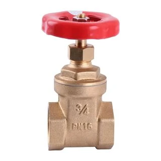 Засувка вентильна пряма SOLOMON латунна 3/4&Prime; (2042)