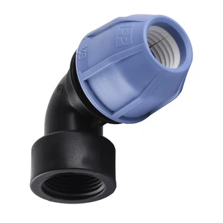 Коліно ПНД Vsplast 25*1 &amp;apos;&amp;apos; **  ВР 4002