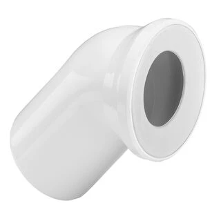 Коліно для унітазу 45&deg; пластик &Oslash;110 VIEGA 101718