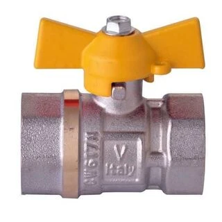 Кран кульовий прямий WATER VALVE 1/2&Prime; ВВ ЖБ NV-V Q001