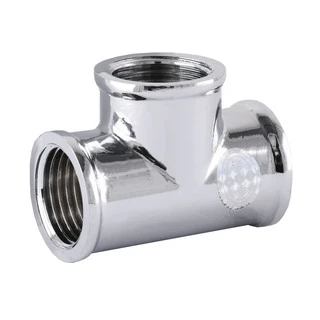 Трійник SOLOMON 3/4&Prime; ВВВ хром 8202