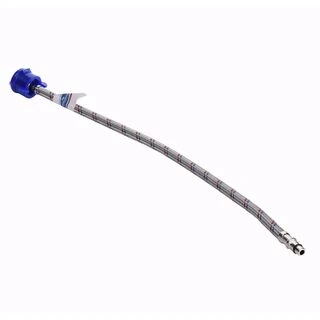 Шланг для змішувача Solomon (нерж.) М10х1/2&Prime; 0,4м HY6201 B  кор.