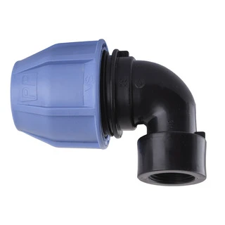 Коліно ПНД Vsplast 40*1 1/2 &amp;apos;&amp;apos;  ВР 4002