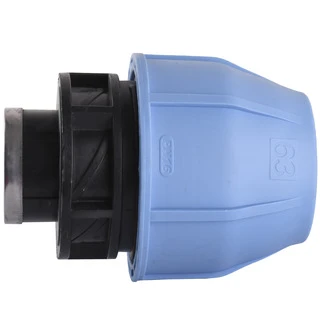 Муфта ПНД Vsplast 63*1 1/4 &amp;apos;&amp;apos; ВР 2002