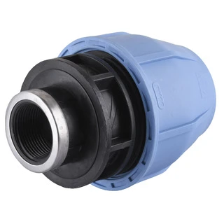 Муфта ПНД Vsplast 63*1 1/4 &amp;apos;&amp;apos; ВР 2002