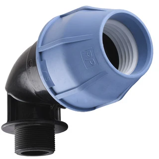 Коліно ПНД Vsplast 63*1 1/2 &amp;apos;&amp;apos; ЗР 4003